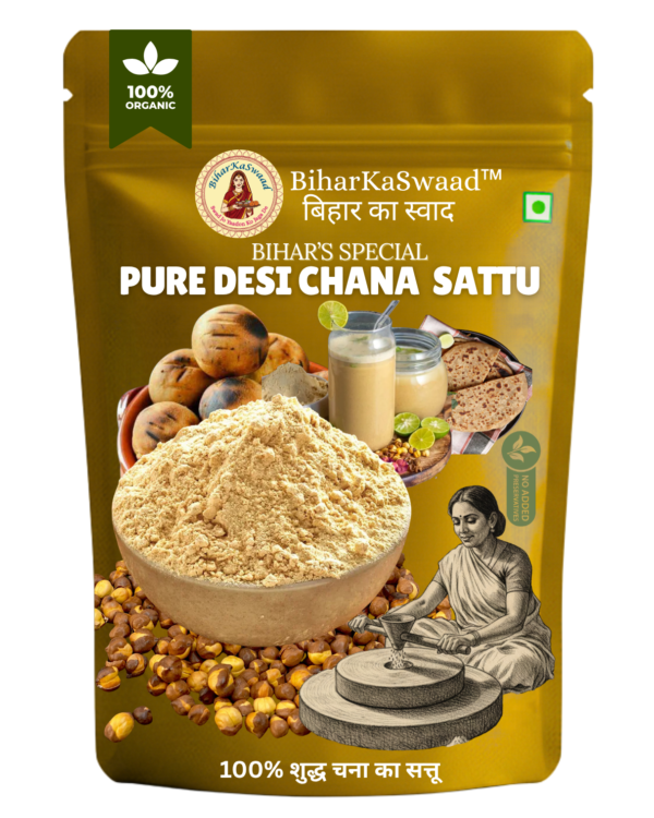 Pure Desi Chana Sattu 500 gram pure desi chana sattu 500g